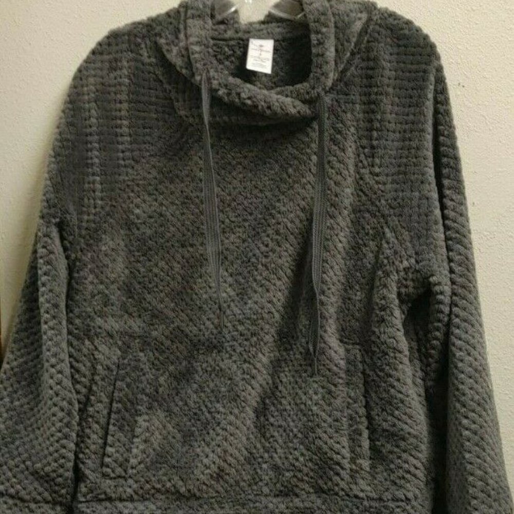!!NWT!! Women's Grey MEMBER'S MARK Plush Pullover Sweater